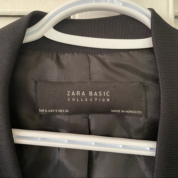 Zara Basic Bomber Jacket. - Picture 2 of 6